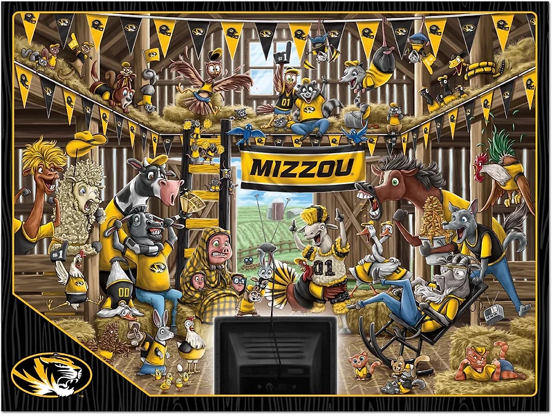 YouTheFan University of Missouri Barnyard Fans 500-Piece Puzzle