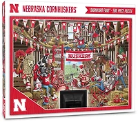 YouTheFan University of Nebraska Barnyard Fans 500-Piece Puzzle