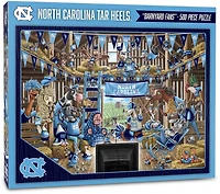 YouTheFan University of North Carolina Barnyard Fans 500-Piece Puzzle