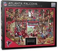 YouTheFan Atlanta Falcons Barnyard Fans 500-Piece Puzzle