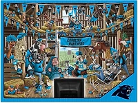 YouTheFan Carolina Panthers Barnyard Fans 500-Piece Puzzle