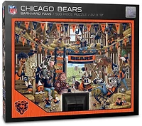 YouTheFan Chicago Bears Barnyard Fans 500-Piece Puzzle