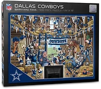 YouTheFan Dallas Cowboys Barnyard Fans 500-Piece Puzzle