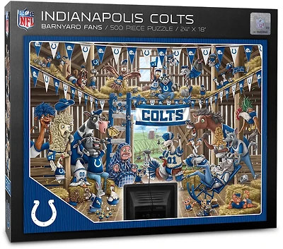 YouTheFan Indianapolis Colts Barnyard Fans 500-Piece Puzzle
