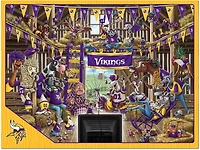 YouTheFan Minnesota Vikings Barnyard Fans 500-Piece Puzzle