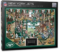 YouTheFan New York Jets Barnyard Fans 500-Piece Puzzle