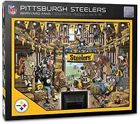 YouTheFan Pittsburgh Steelers Barnyard Fans 500-Piece Puzzle