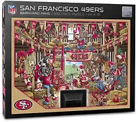 YouTheFan San Francisco 49ers Barnyard Fans 500-Piece Puzzle