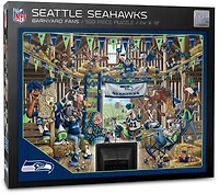 YouTheFan Seattle Seahawks Barnyard Fans 500-Piece Puzzle