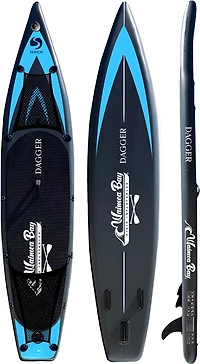 Waimea Bay Dagger 12.5' Racer Rigid Inflatable Paddleboard