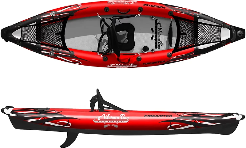 Waimea Bay Firewater 9.5' 1-Seater Rigid Inflatable Kayak