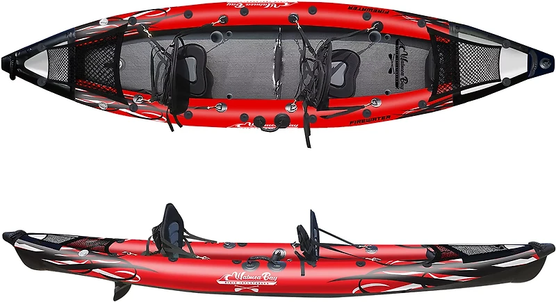 Waimea Bay Firewater 12.8' 2-Seater Rigid Inflatable Kayak