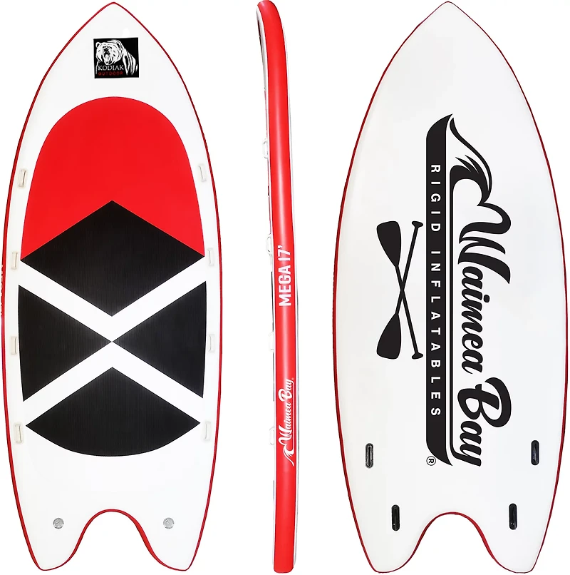 Waimea Bay Titan Giant Island 17' Rigid Inflatable Paddleboard