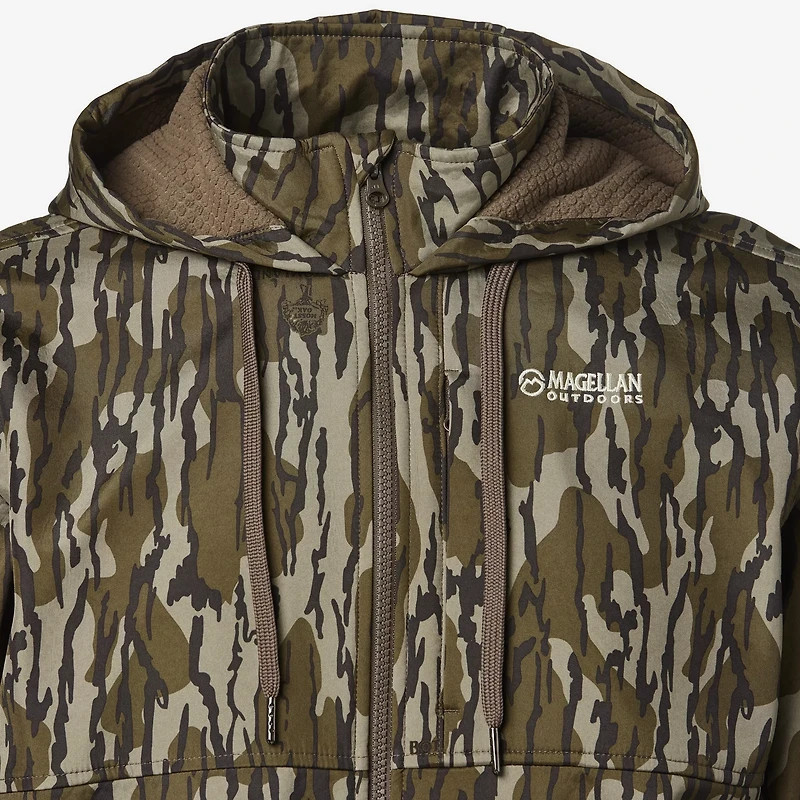 Magellan Outdoors Hunt Gear Men’s Boone Hooded FZ Camo Jacket