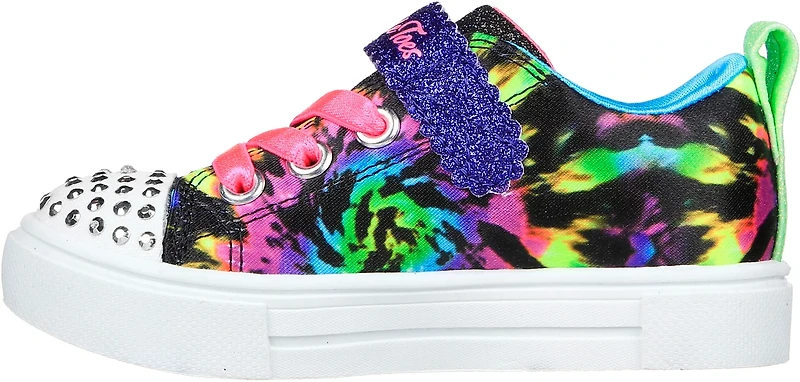 SKECHERS Girls’ 4-7 Twinkle Sparks Stormy Brights Shoes