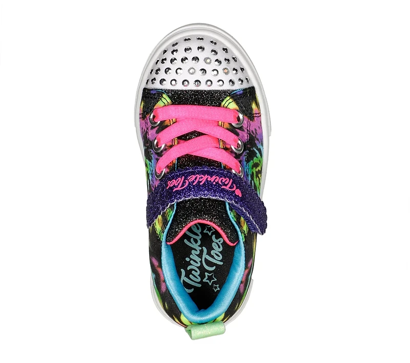 SKECHERS Girls’ 4-7 Twinkle Sparks Stormy Brights Shoes