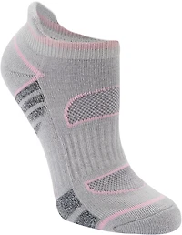 Magellan Outdoors Women's Mesh Stripe No-Show Socks 2-Pack