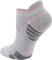 Magellan Outdoors Women's Mesh Stripe No-Show Socks 2-Pack