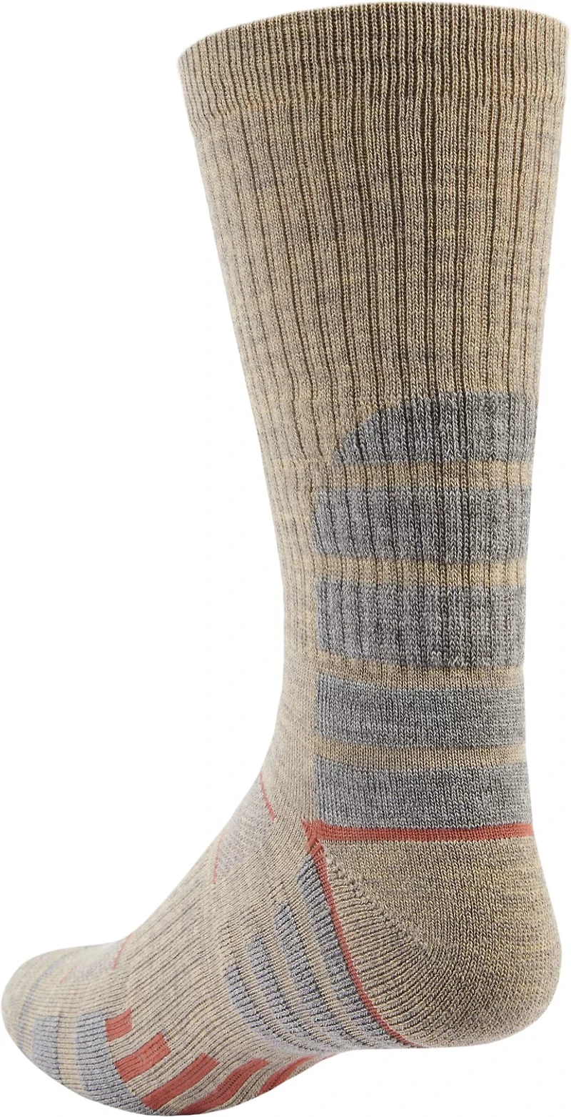 Magellan Outdoors Men's Stripe Crew Socks 2-Pack