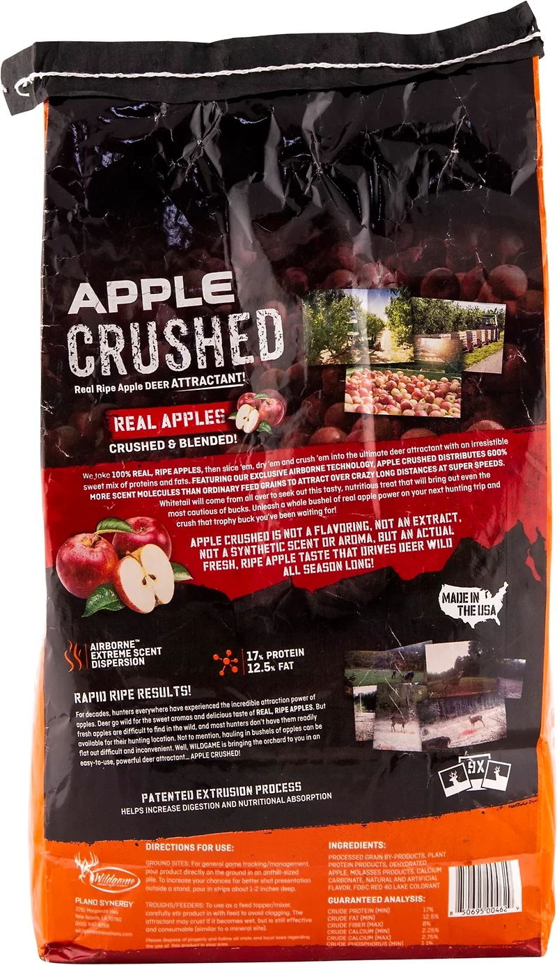 Wildgame Innovations Apple Crushed 15 lb Bag