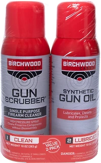 Birchwood Casey Scrubber and Oil 2-Pack