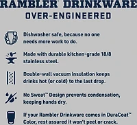 YETI Rambler 30 oz Travel Mug with Stronghold Lid