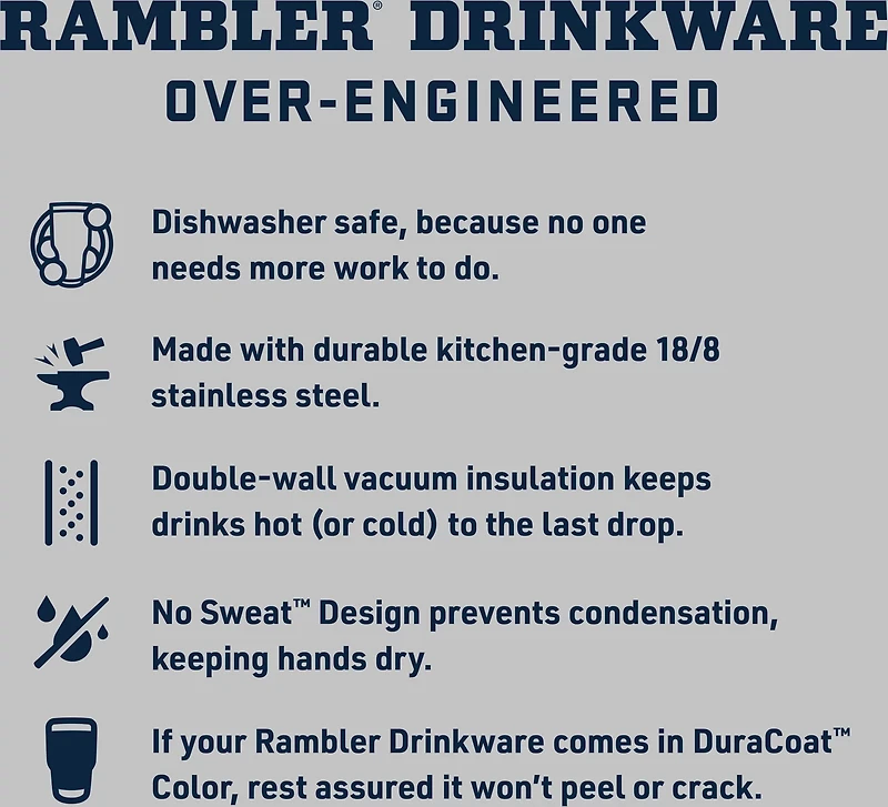 YETI Rambler 20 oz Travel Mug with Stronghold Lid