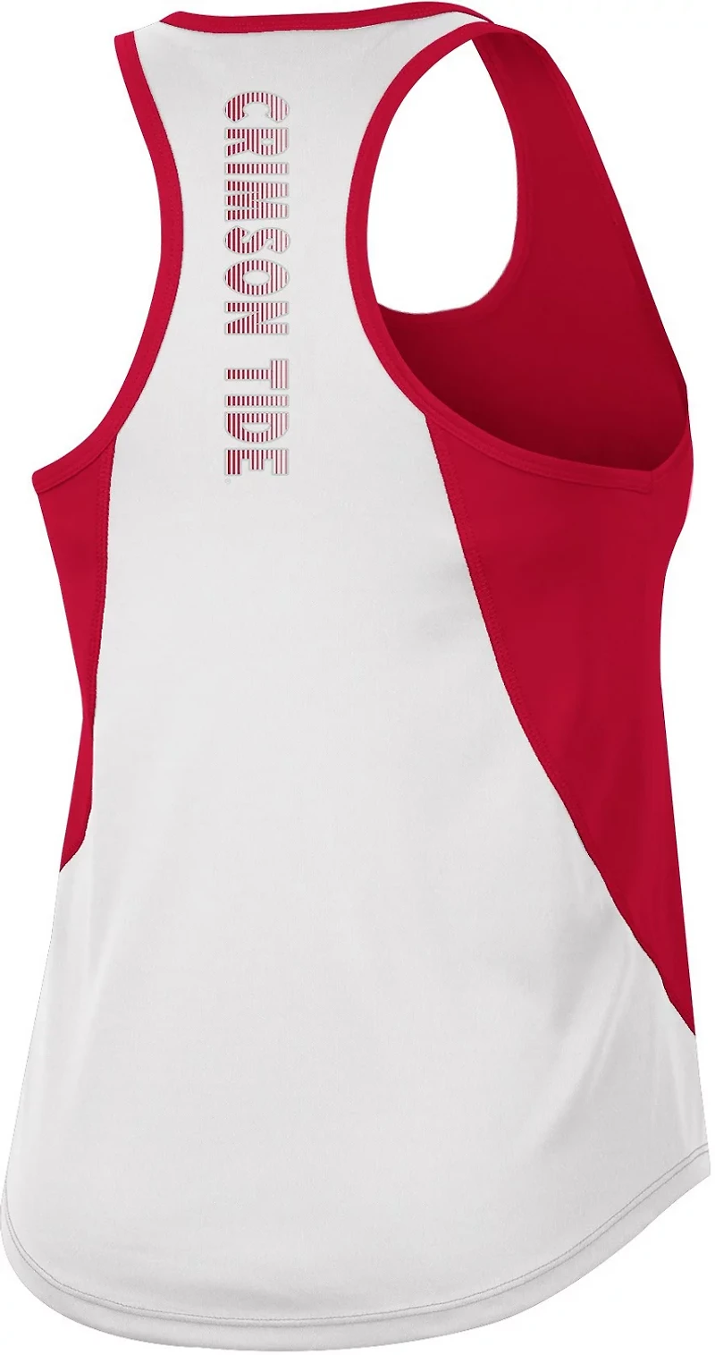Colosseum Athletics Women's University of Alabama Sachs Racerback Tank Top
