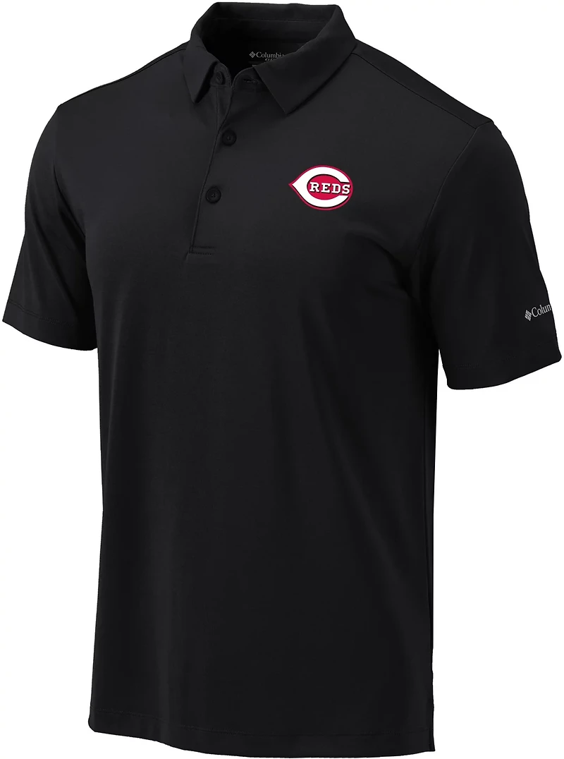 Columbia Sportswear Men's Cincinnati Reds Drive Polo Shirt