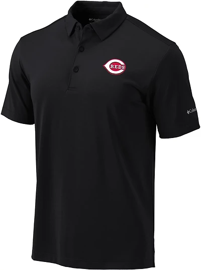 Columbia Sportswear Men's Cincinnati Reds Drive Polo Shirt