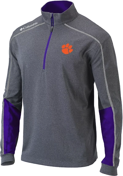 Columbia Sportswear Men's Clemson University Shotgun 2.0 1/4-Zip Pullover