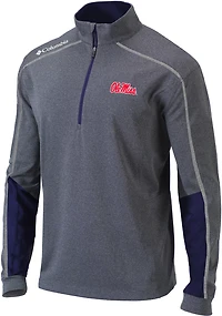 Columbia Sportswear Men's University of Mississippi Shotgun 2.0 1/4-Zip Pullover