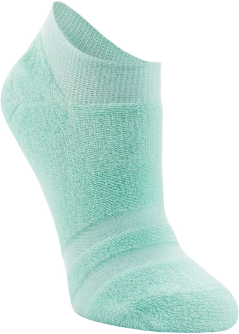 BCG Women's HV Terry Stripes Footie Socks 3-pack