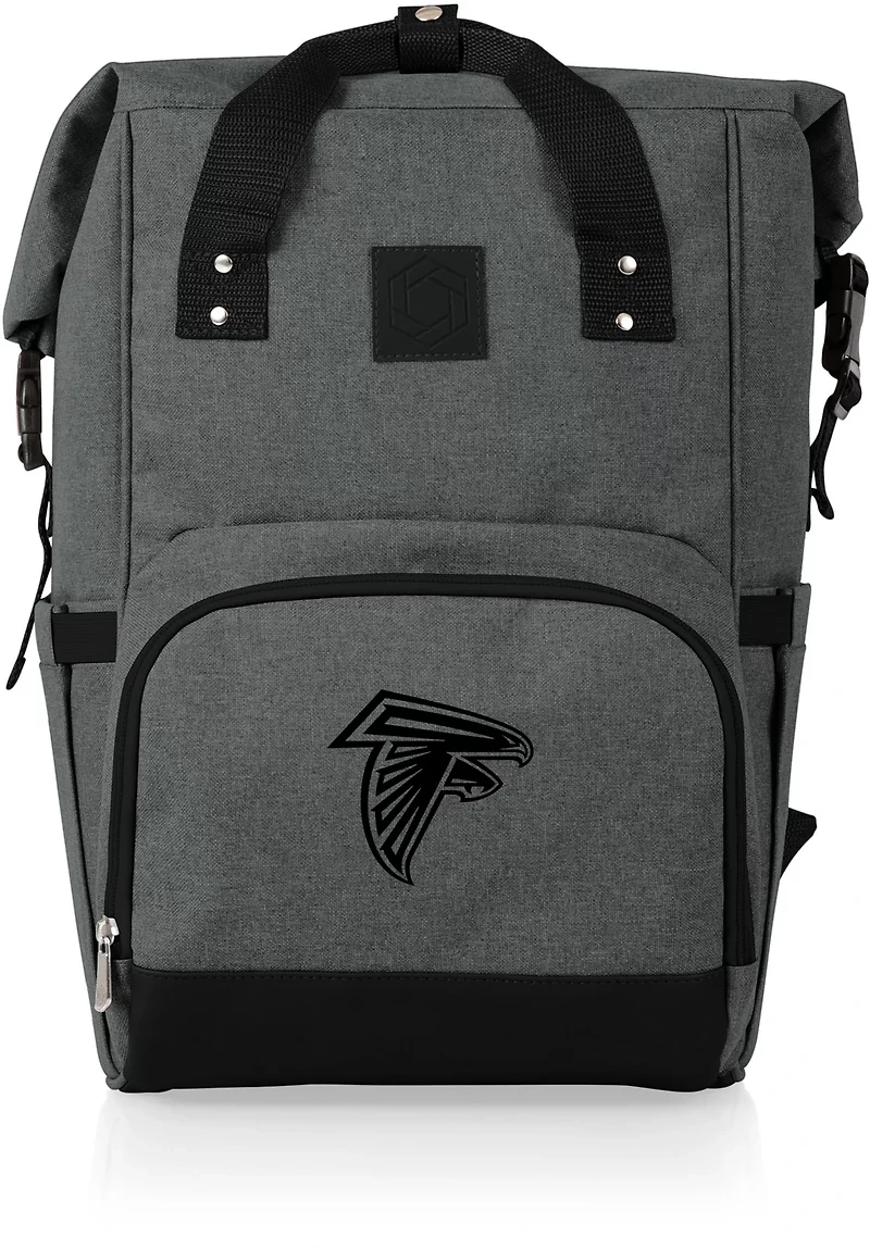Picnic Time Atlanta Falcons On The Go Roll-Top Cooler Backpack