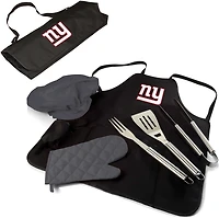 Picnic Time New York Giants BBQ Apron Tote Pro Grill Set