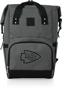 Picnic Time Kansas City Chiefs On The Go Roll-Top Cooler Backpack