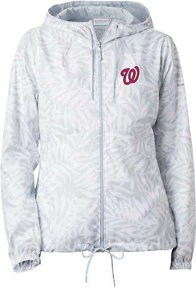 Columbia Sportswear Women's Washington Nationals Printed Flash Forward Jacket