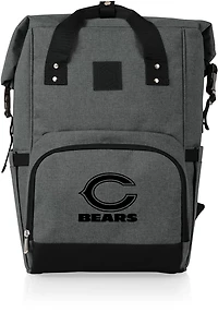 Picnic Time Chicago Bears On The Go Roll-Top Cooler Backpack