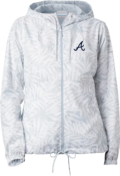 Columbia Sportswear Women's Atlanta Braves Printed Flash Forward Jacket