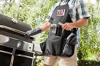 Picnic Time New York Giants BBQ Apron Tote Pro Grill Set