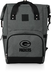 Picnic Time Green Bay Packers On The Go Roll-Top Cooler Backpack