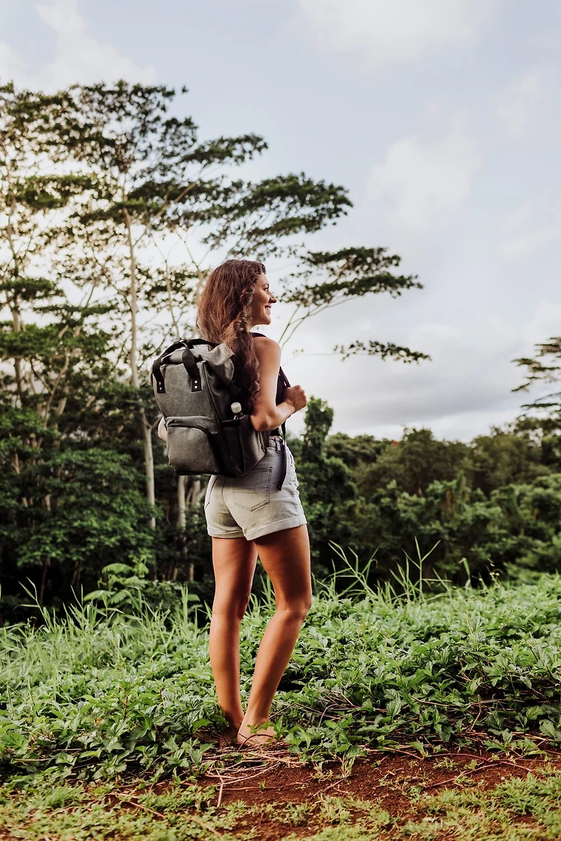 Picnic Time Los Angeles Rams On The Go Roll-Top Cooler Backpack