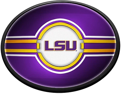 The Fan-Brand Louisiana State University LSU Oval Slimline Lighted Wall Sign