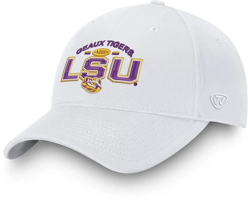 Top of the World Louisiana State University Iconic Arch Snapback Cap