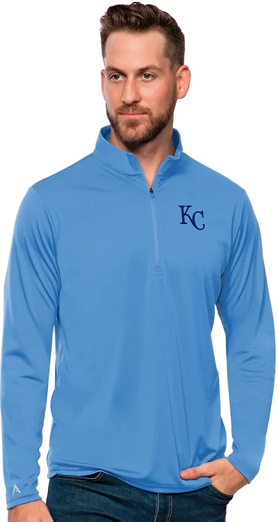 Antigua Men's Kansas City Royals Tribute Pullover