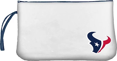 Logo Brands Houston Texans Clear Wristlet