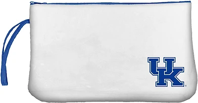 Logo Brands University of Kentucky Clear Wristlet