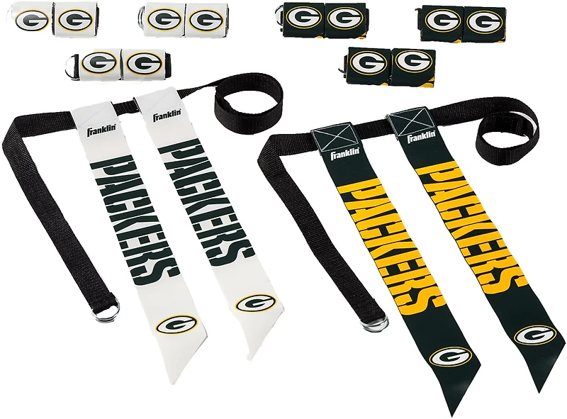 Franklin Green Bay Packers 8-Player Flag Football Set
