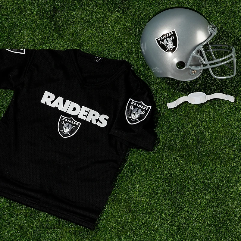 Franklin Kids' Oakland Raiders Football Helmet and Jersey Uniform Set