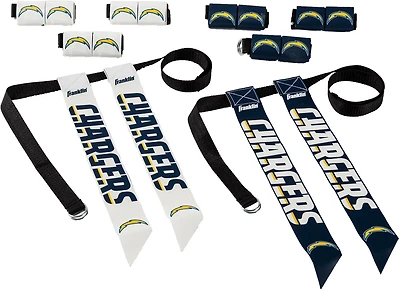 Franklin San Diego Chargers 8-Player Flag Football Set